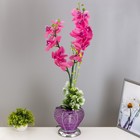 Ночник "Орхидея" 18хLED 4000К розовый 20х20х60см RISALUX - фото 320739976