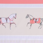 Клеёнка на стол «Скачки», на тканевой основе, рулон 20 м, ширина 137 см - Фото 3