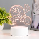 Светильник "Футбик" LED RGB от сети 13х9,5х12,6 см RISALUX - Фото 2