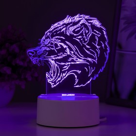 Светильник "Оборотень" LED RGB от сети 14,3х9,5х14,3 см