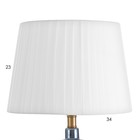 Торшер "Гжелла" Е27 40Вт синий 30х30х156см - фото 23338831