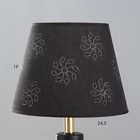 Настольная лампа "Маруна" Е27 40Вт черный 25х25х42 см RISALUX - Фото 3