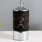 Настольная лампа "Малия" Е27 40Вт черно-хромовый 28х28х46 см RISALUX - Фото 4