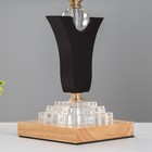 Настольная лампа «Хела» Е27 40 Вт черный23×23×40 см RISALUX - Фото 3