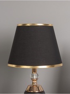 Настольная лампа «Лейла» Е27 40 Вт черно -золотой 25×25×41 см RISALUX - Фото 3