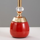 Настольная лампа "Лейла" Е27 40Вт красно-золотой 25х25х41 см RISALUX 9809317 - фото 14427233