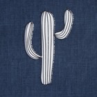 Постельное бельё Экономь и Я евро «Кактусы», 200х215см,200х215см,70х70см-2 шт, полисатин, 80 г/м² 10132891 - фото 13087048