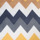 Постельное бельё Экономь и Я 1,5 сп «Зигзаги» (вид 2) 147х215см, 150х215см, 70х70см-2 шт, полисатин, 80г/м² - Фото 5