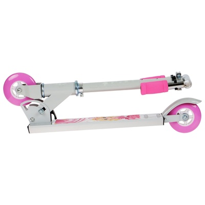 Самокат-снегокат 2 в 1 Snow Cat, колёса 100 мм, белый