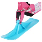 Самокат-снегокат 2 в 1 Snow Cat, колёса 120 мм, голубой, розовый - Фото 10