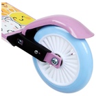 Самокат-снегокат 2 в 1 Snow Cat, колёса 120 мм, голубой, сиреневый - Фото 13