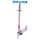 Самокат-снегокат 2 в 1 Snow Cat, колёса 120 мм, голубой, сиреневый - Фото 7