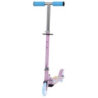 Самокат-снегокат 2 в 1 Snow Cat, колёса 120 мм, голубой, сиреневый - Фото 8