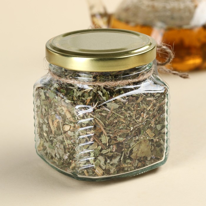 Чай травяной «Любимой бабушке» в стеклянной банке, 25 г. - фото 1884412749