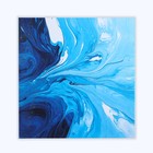 Бумага для скрапбукинга «Голубая краска», 30,5 х 32 см, 180 г/м² - Фото 4