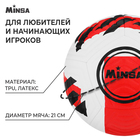 Мяч футбольный MINSA, TPE, машинная сшивка, 12 панелей, р. 5 - Фото 2