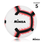 Мяч футбольный MINSA, TPE, машинная сшивка, 12 панелей, р. 5 - фото 288281833