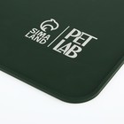 Коврик силиконовый под миску, 40×30 см, зеленый - Фото 5