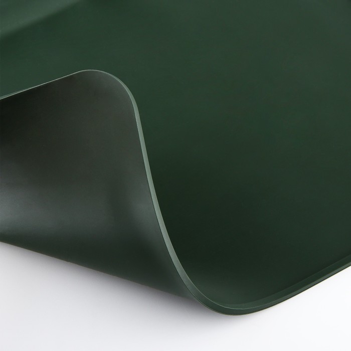 Коврик силиконовый под миску, 40 х 30 см, зеленый