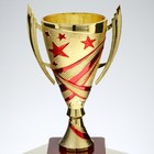 Кубок 183A, наградная фигура, золото, подставка пластик, 23 × 12 × 8.5 см - фото 9450287