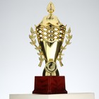 Кубок 184A, наградная фигура, золото, подставка пластик, 29 × 14 × 9,5 см. - Фото 3