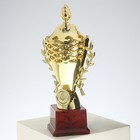 Кубок 184A, наградная фигура, золото, подставка пластик, 29 × 14 × 9,5 см. - Фото 4