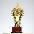 Кубок 184A, наградная фигура, золото, подставка пластик, 29 × 14 × 9,5 см. - Фото 5