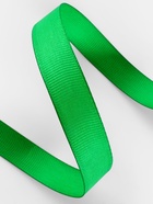 Лента репсовая, 15 мм, 23±1 м, зелёная №19 - Фото 2