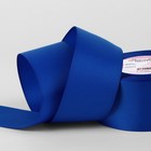 Лента репсовая, 40 мм, 23 ± 1 м, цвет электрик №0161 - Фото 1