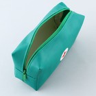 Аптечка дорожная из искусственной кожи "FIRST AID KIT", 14х10х5 см, зелёный 9896342