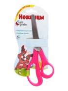 Ножницы канцелярские 14 см Calligrata, пластиковая ручка, микс - Фото 2