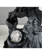 Фонтан настольный с подсветкой «Кришна и Радха сидят у водопада», от сети, 20×20×30 см 9934401