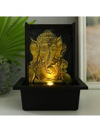 Фонтан настольный с подсветкой «Портрет Ганеша с цветком руке», от сети, 21×17×27 см 9934412