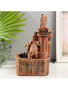 Фонтан настольный с подсветкой «Два слона под аркой», от сети, 19×14×26 см - Фото 7