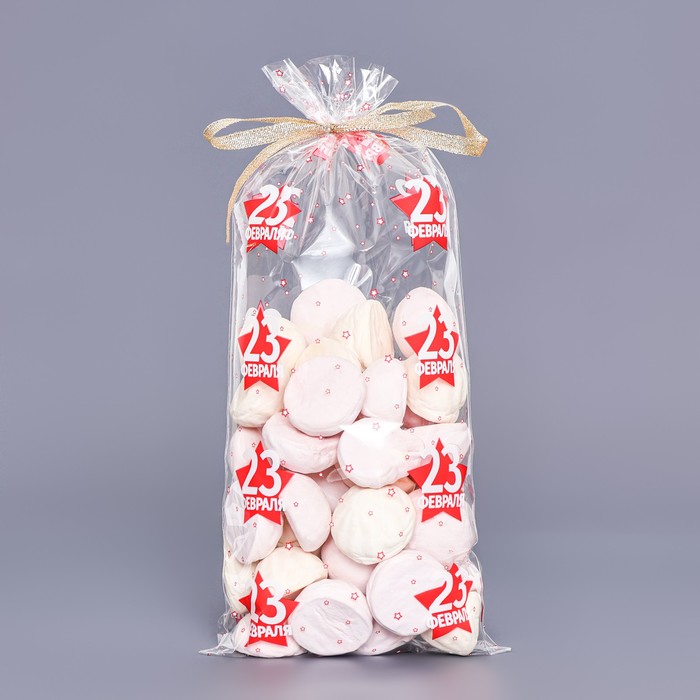 Пакет фасовочный БОПП, «23 февраля» 15×30 см - Фото 1