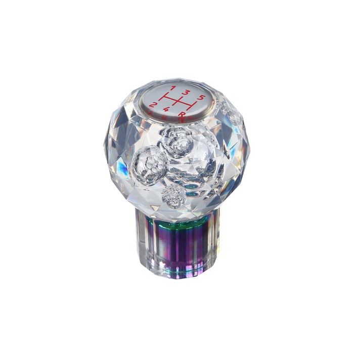 Ручка КПП, под диаметр 8/10/12 мм, прозрачный - Фото 1