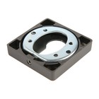 Накладка на цилиндровый механизм CAPPIO, квадратная, цвет графит - фото 25329524