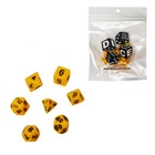 Набор кубиков для D&D (Dungeons and Dragons, ДнД) "Время игры", серия: D&D, 7 шт, желтые - фото 110389480