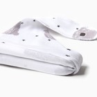 Шапочка Bloom Baby Мордочки с узелком, 44 см (рост 68 см), белый 9932329 - фото 13606064