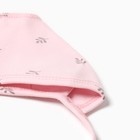 Чепчик Bloom Baby Веточки , 36 см (рост 56 см), розовый - Фото 2