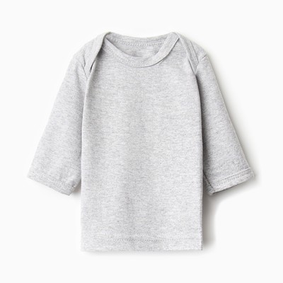Футболка с дл. рукавом Bloom Baby, р. 92 см, серый