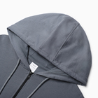 Толстовка мужская, начёс, цвет тёмно-серый, размер 54 10187223