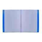 Папка с 20 вкладышами А3, 800 мкм, Calligrata, текстура «песок», синяя - Фото 5