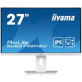 Монитор Iiyama 27" ProLite XUB2792HSU-W5 белый IPS LED 16:9 HDMI M/M матовая HAS Piv 250cd 1   10046 10046424