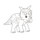 Динозавры. Раскраски для малышей - Фото 3