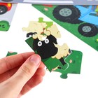 УЦЕНКА Набор пазлов 4 в 1 «Синий трактор» 10224293