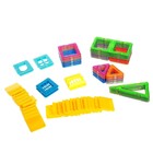 Конструктор магнитный «Цветные магниты», 66 деталей, уценка - Фото 3