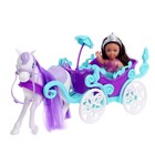 УЦЕНКА Карета с лошадкой и куклой «Lyna», МИКС - Фото 3