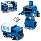 УЦЕНКА Конструктор винтовой «Кран», 2 в 1 робот-машина, МИКС 10224594