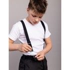 Брюки для мальчика, рост 116 см, цвет чёрный - Фото 2